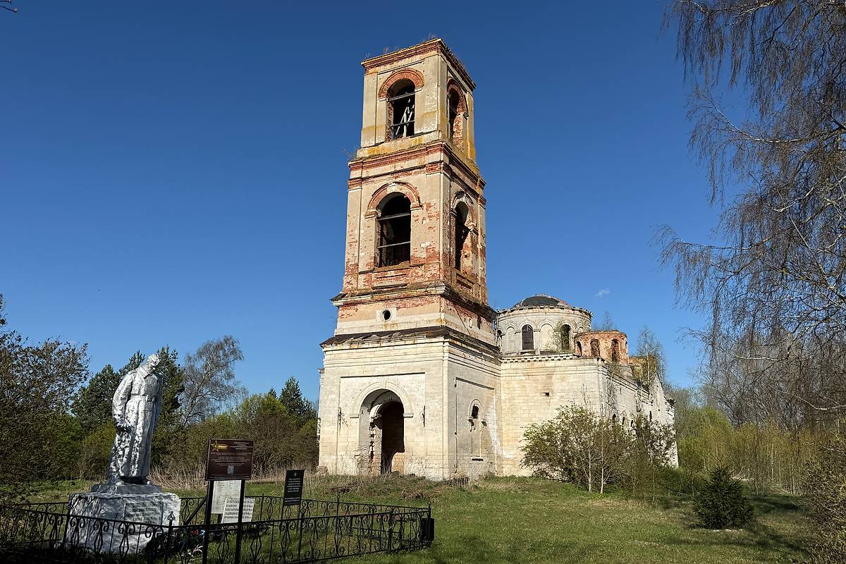 фасады. Церковь Рождества Христова, Станишино (Старицкий район, Тверская область)