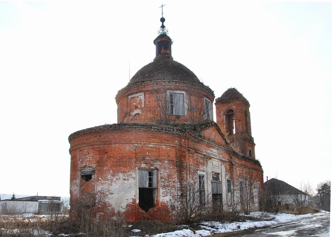 Ленино (Князищево). Церковь Владимирской иконы Божией Матери. фасады