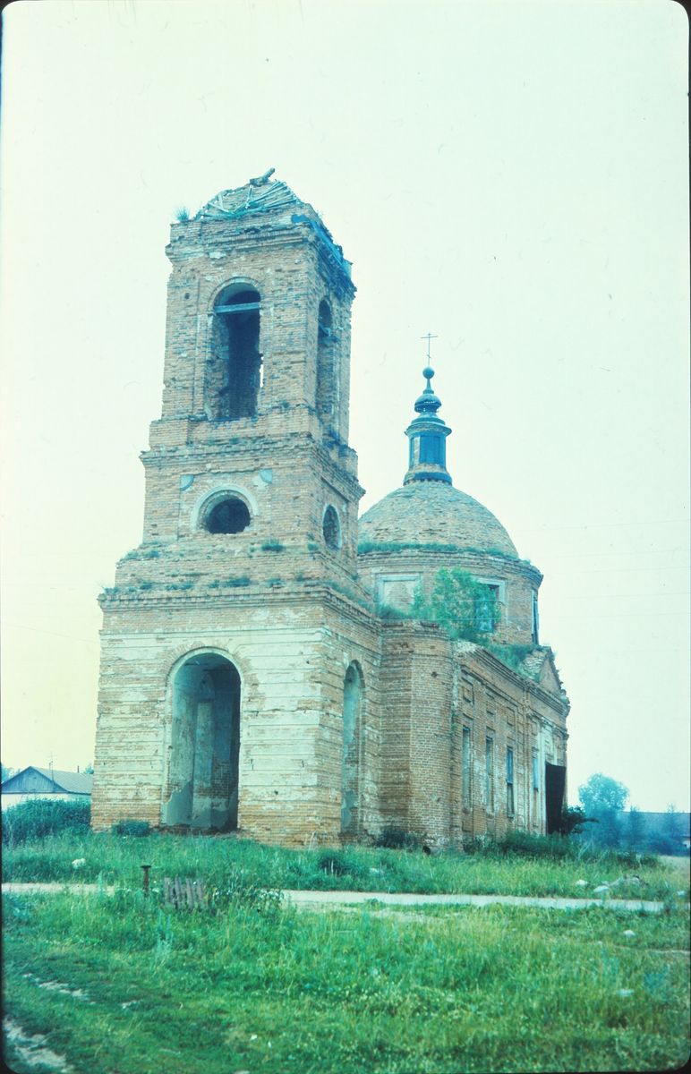 фасады. Церковь Владимирской иконы Божией Матери, Ленино (Князищево) (Одоевский район, Тульская область)