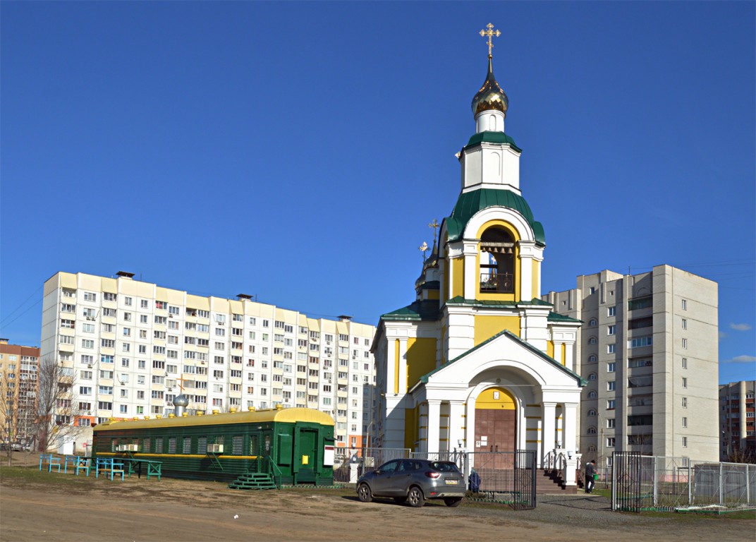 Воронеж. Церковь Тихона Задонского. фасады, Вид с запада