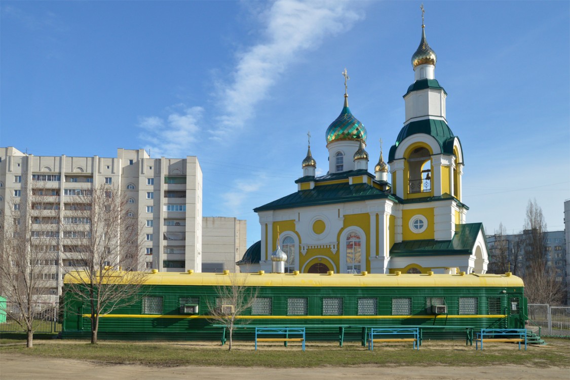 Церковь Тихона Задонского, Воронеж (Воронеж, город, Воронежская область). фасады, Вид с севера