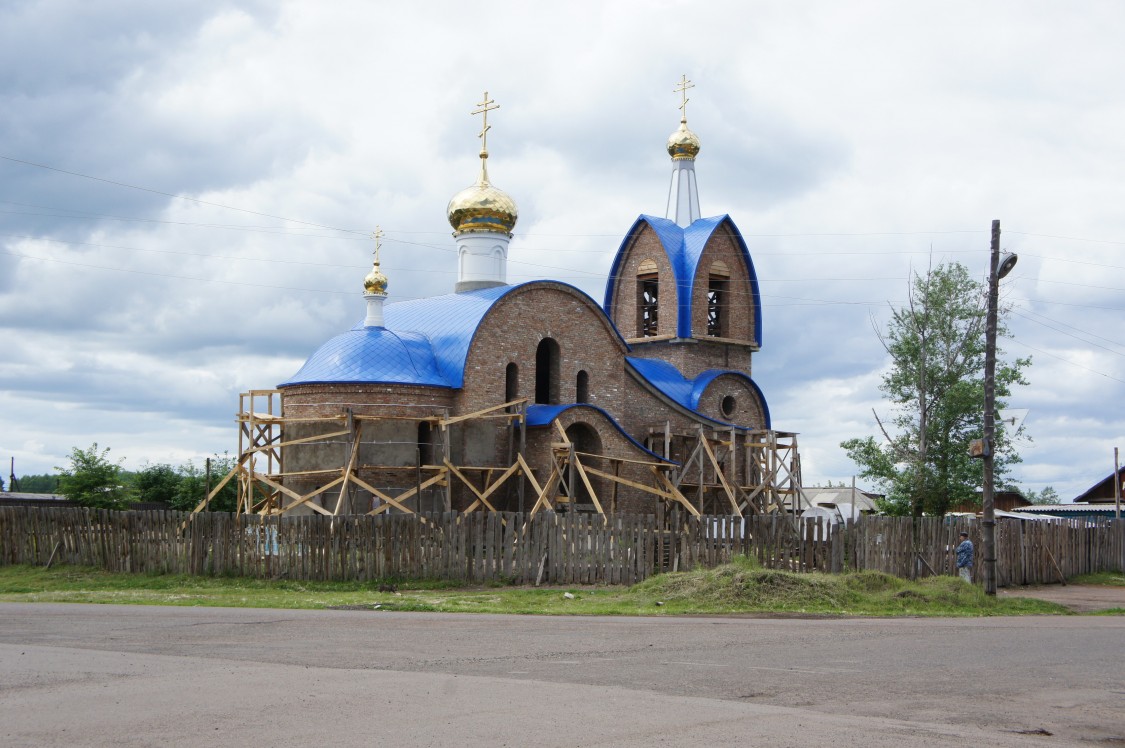 Абан. Церковь Покрова Пресвятой Богородицы. фасады