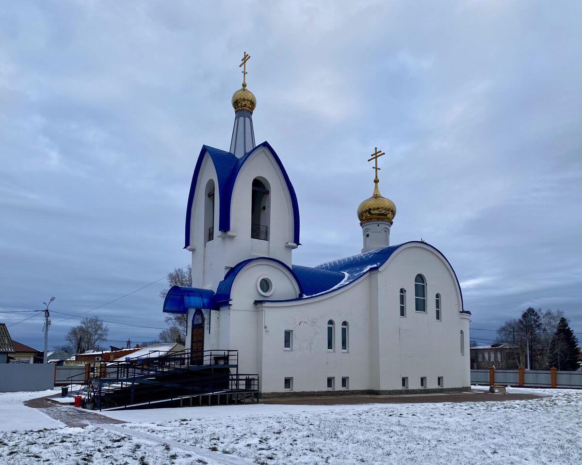 Церковь Покрова Пресвятой Богородицы, Абан (Абанский район, Красноярский край). фасады, Вид с ЮЗ