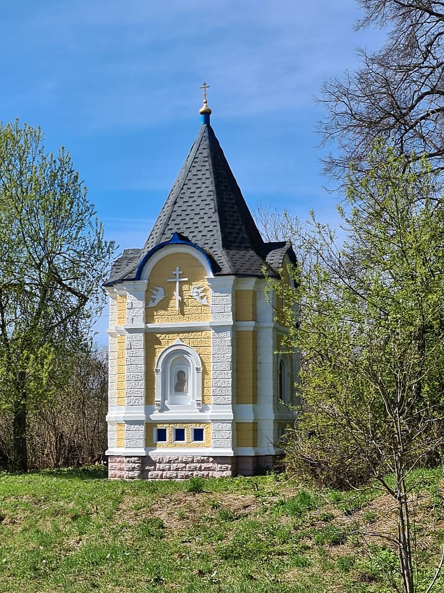 Вид  с северо-востока, фасады. Николая Чудотворца часовня, Яковлево (Новомосковский административный округ (НАО), г. Москва)