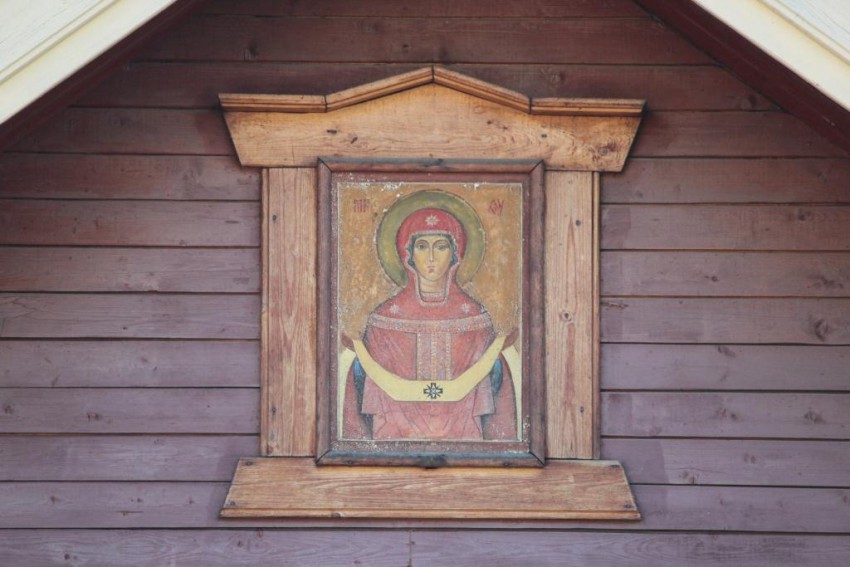 Новодвинск. Церковь Покрова Пресвятой Богородицы. фасады, Икона 