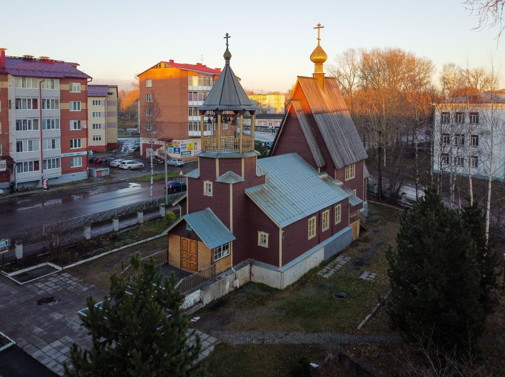 Церковь Покрова Пресвятой Богородицы, Новодвинск (Новодвинск, город, Архангельская область). фасады
