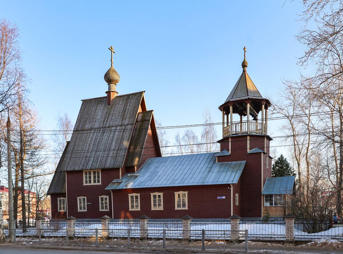 Церковь Покрова Пресвятой Богородицы, Новодвинск (Новодвинск, город, Архангельская область). фасады