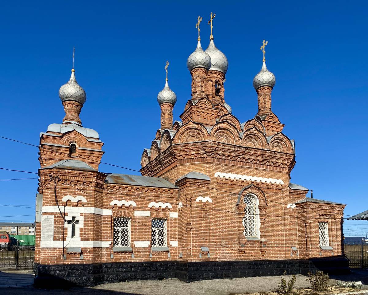 Южный фасад , фасады. Церковь Андрея Критского, Тайга (Тайга, город, Кемеровская область)