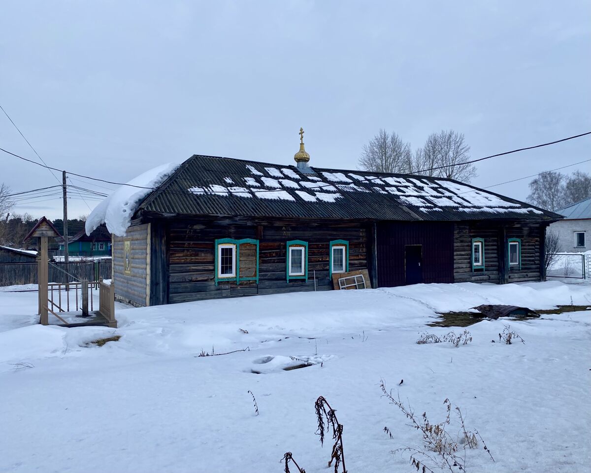 Церковь Троицы Живоначальной, Проскоково (Юргинский район, Кемеровская область). фасады, Вид с севера