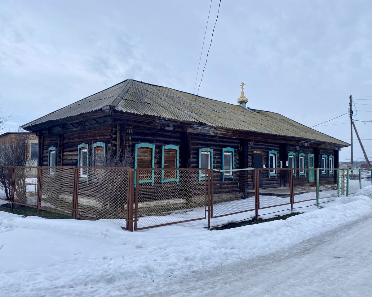 Церковь Троицы Живоначальной, Проскоково (Юргинский район, Кемеровская область). фасады, Вид с юга