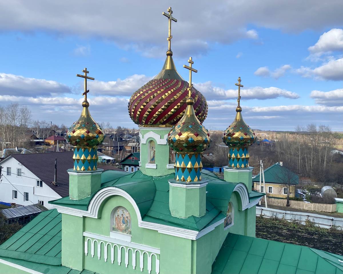 Церковь Иоанна Тобольского (крестильная), Анжеро-Судженск (Анжеро-Судженск, город, Кемеровская область). архитектурные детали, Главки