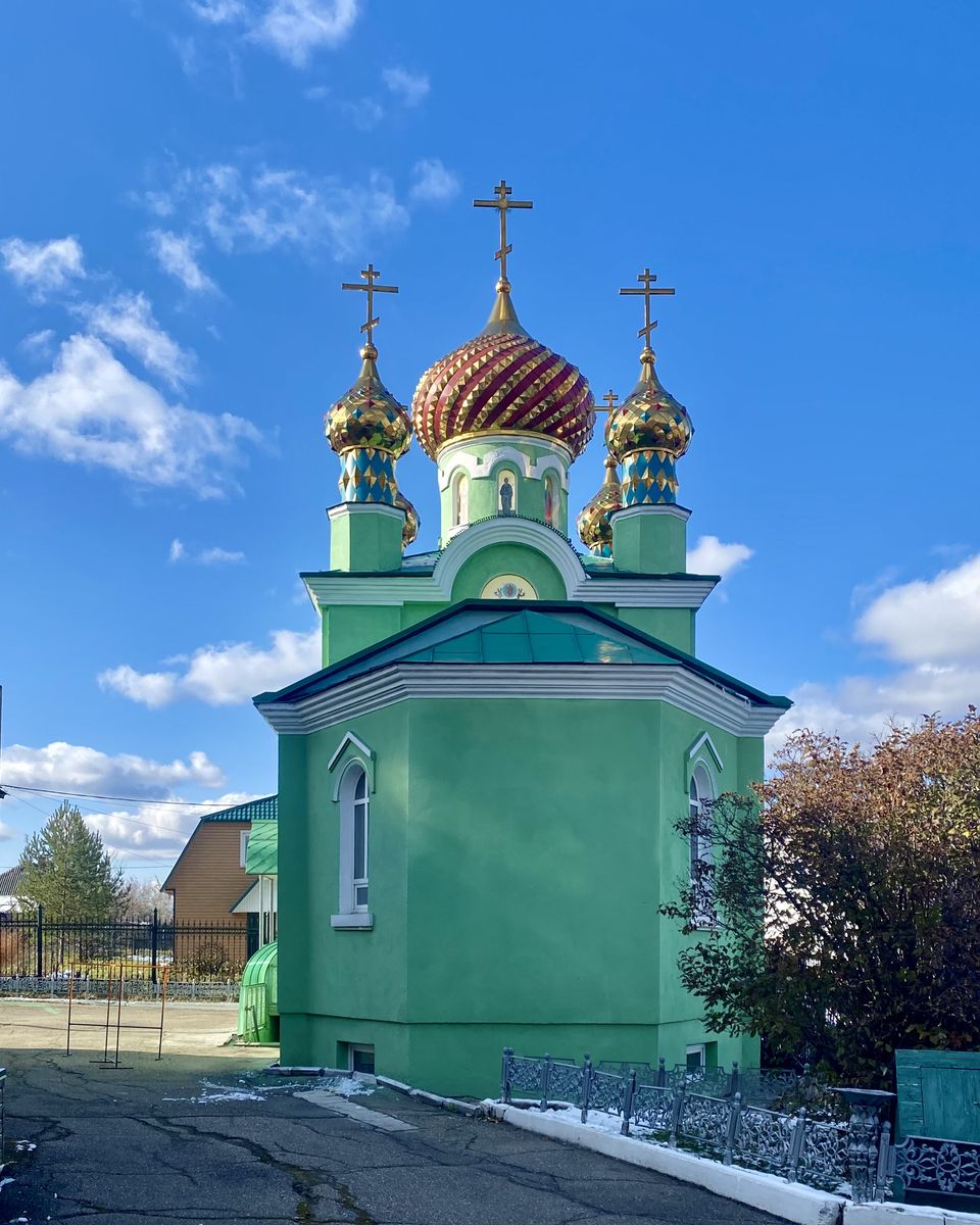 Церковь Иоанна Тобольского (крестильная), Анжеро-Судженск (Анжеро-Судженск, город, Кемеровская область). фасады, Восточный фасад