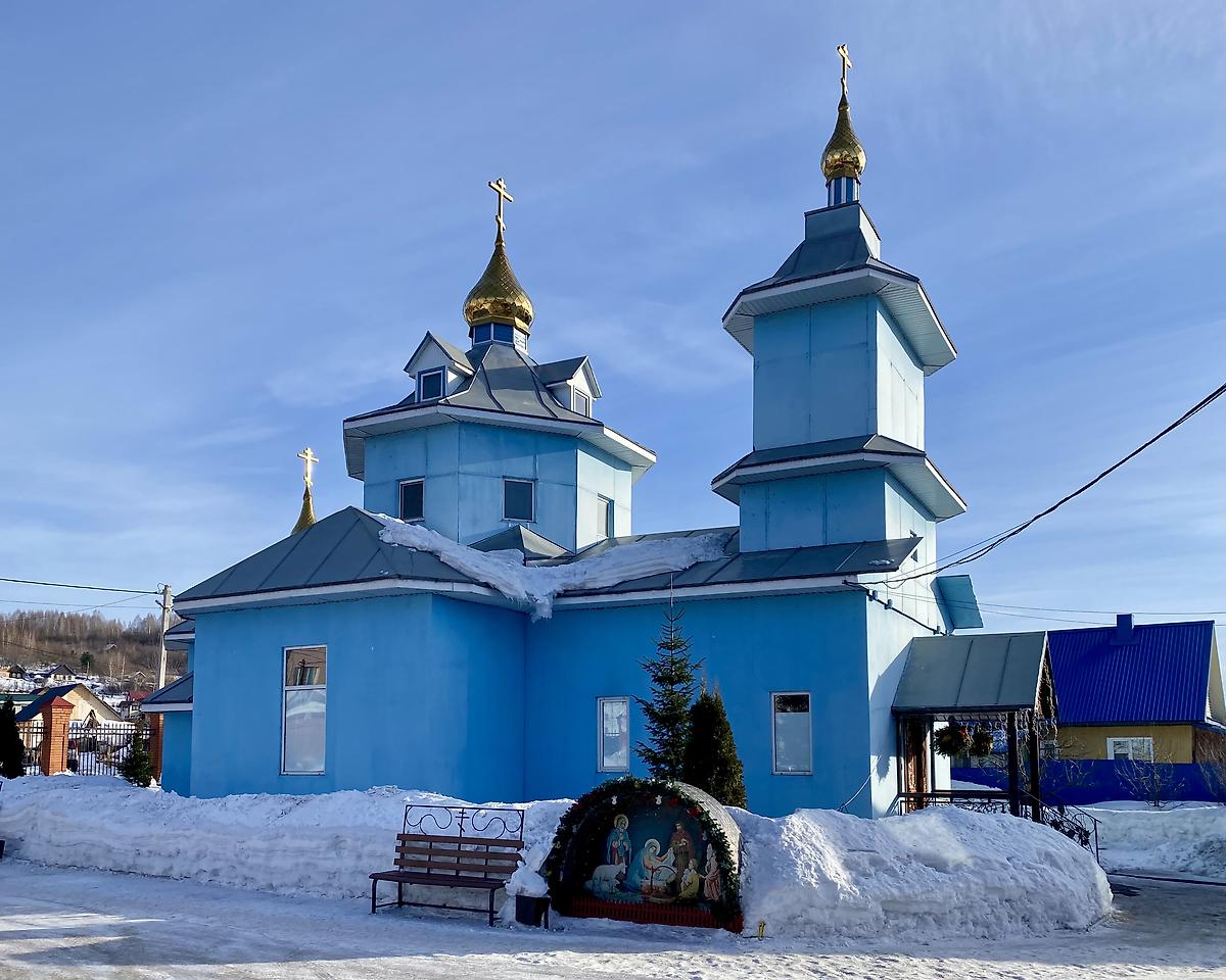 Северный фасад, фасады. Церковь Покрова Пресвятой Богородицы, Калтан (Калтан, город, Кемеровская область)