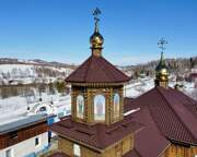 Церковь Троицы Живоначальной, Главы церкви<br>, Темиртау, Таштагольский район, Кемеровская область