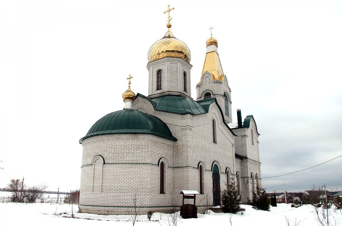 Церковь Трех Святителей, Воля (Новоусманский район, Воронежская область). фасады