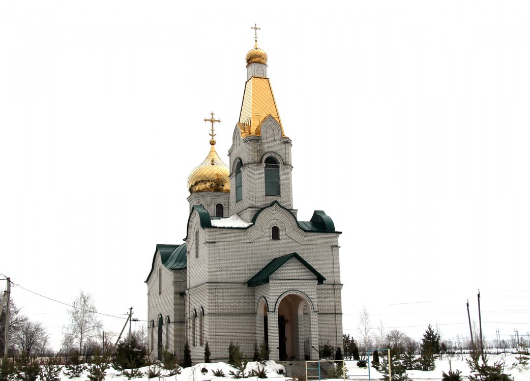 Церковь Трех Святителей, Воля (Новоусманский район, Воронежская область). фасады