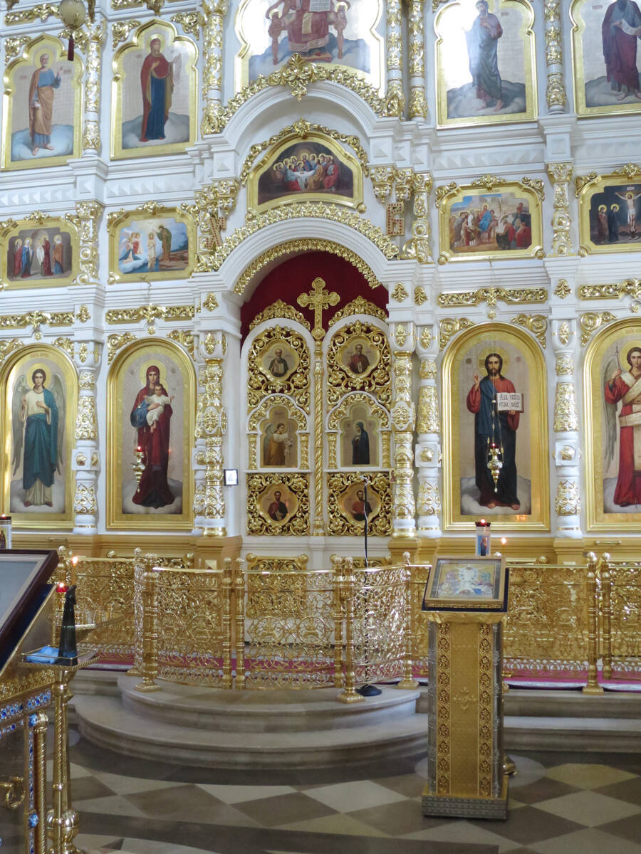 Церковь Преображения Господня, Ленина им., посёлок совхоза (Ленинский городской округ, Московская область). интерьер и убранство, Царские врата
