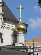 Посёлок совхоза им. Ленина. Преображения Господня, церковь