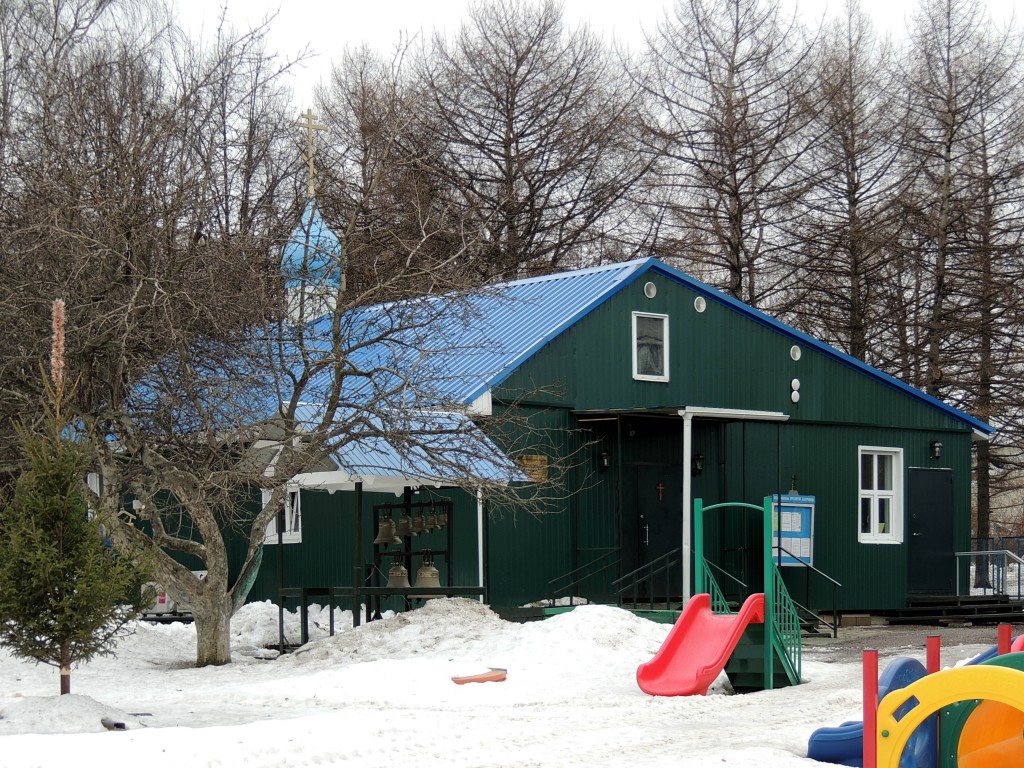 Церковь Похвалы Божией Матери в Зябликове (временная), Орехово-Борисово Северное (Южный административный округ (ЮАО), г. Москва). фасады