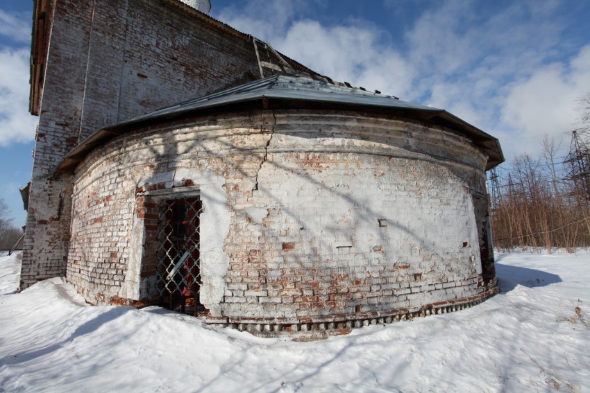 Церковь Воскресения Христова, Железный Борок (Ярославль, город, Ярославская область). архитектурные детали
