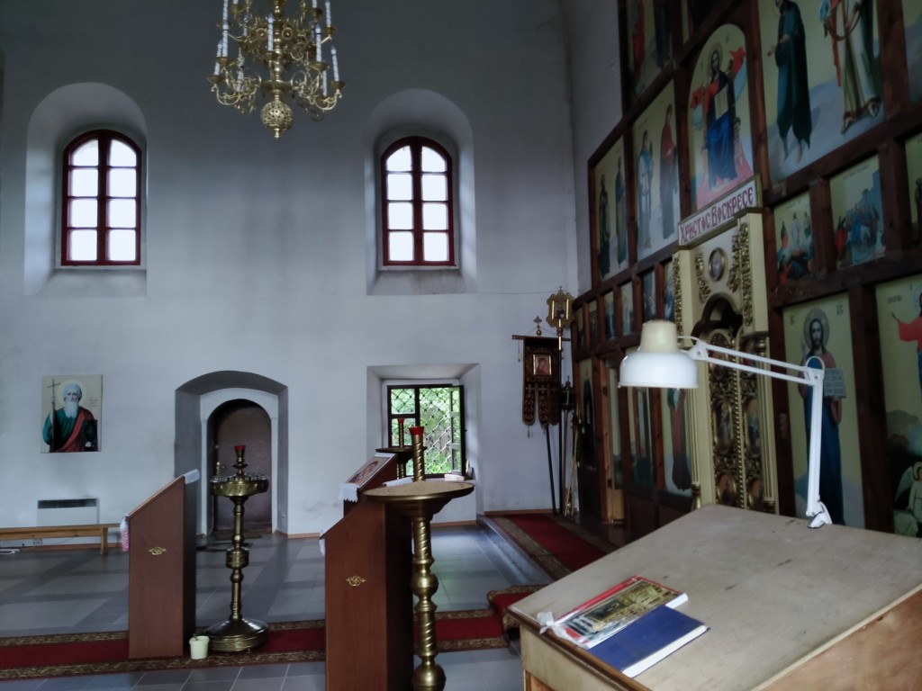 Церковь Воскресения Христова, Железный Борок (Ярославль, город, Ярославская область). интерьер и убранство, интерьер