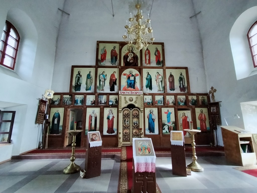 Церковь Воскресения Христова, Железный Борок (Ярославль, город, Ярославская область). интерьер и убранство, интерьер