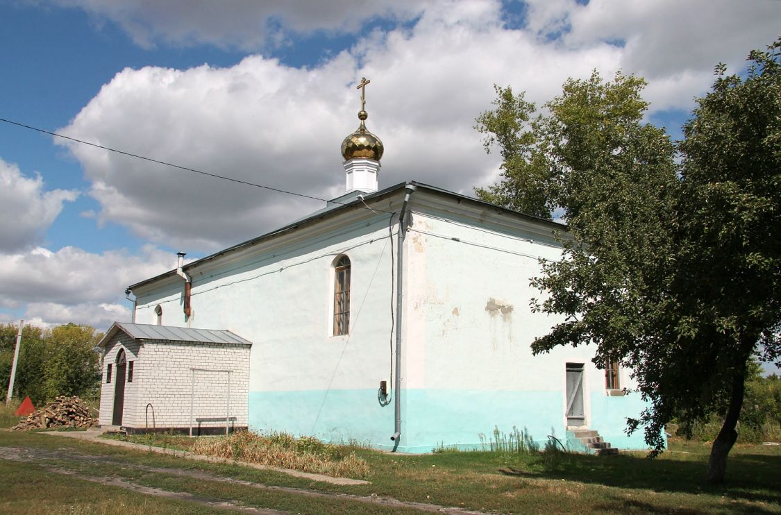 Чамлык-Никольское. Церковь Николая Чудотворца. фасады