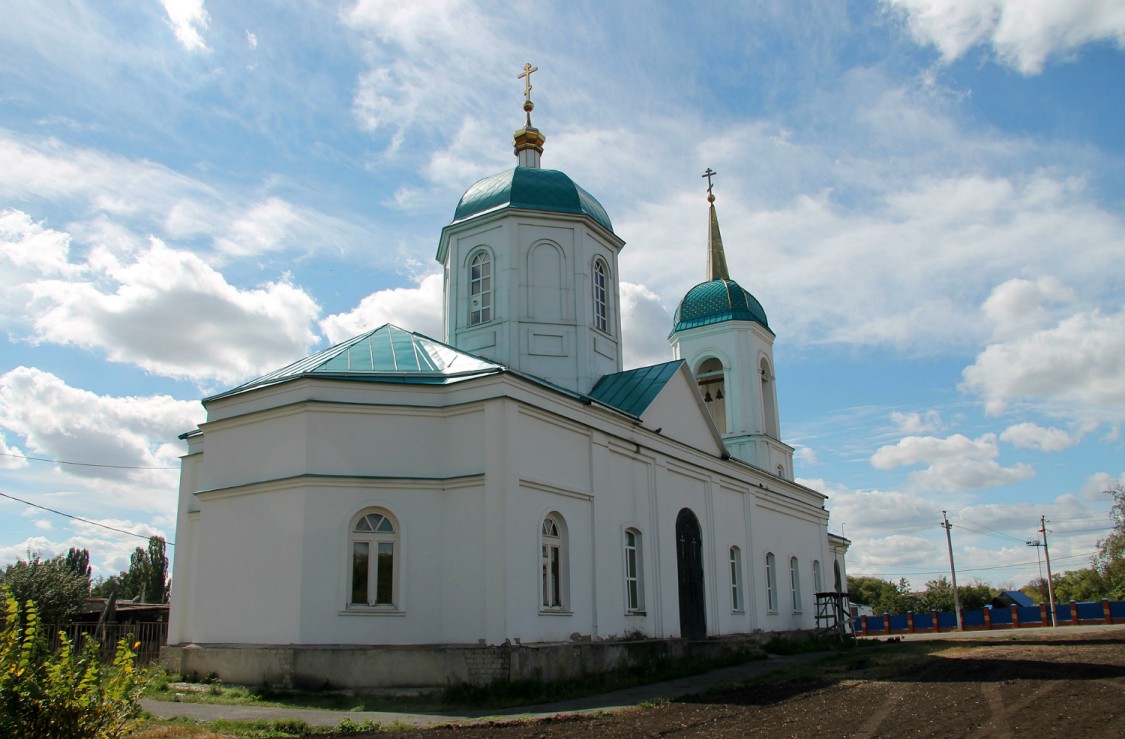 Паршиновка. Церковь Николая Чудотворца. фасады