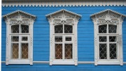 Балашовский Покровский монастырь. Церковь Преображения Господня, Оконные проемы западного фасада церкви<br>, Балашов, Балашовский район, Саратовская область