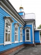 Балашовский Покровский монастырь. Церковь Преображения Господня, Левая сторона западного фасада храма<br>, Балашов, Балашовский район, Саратовская область