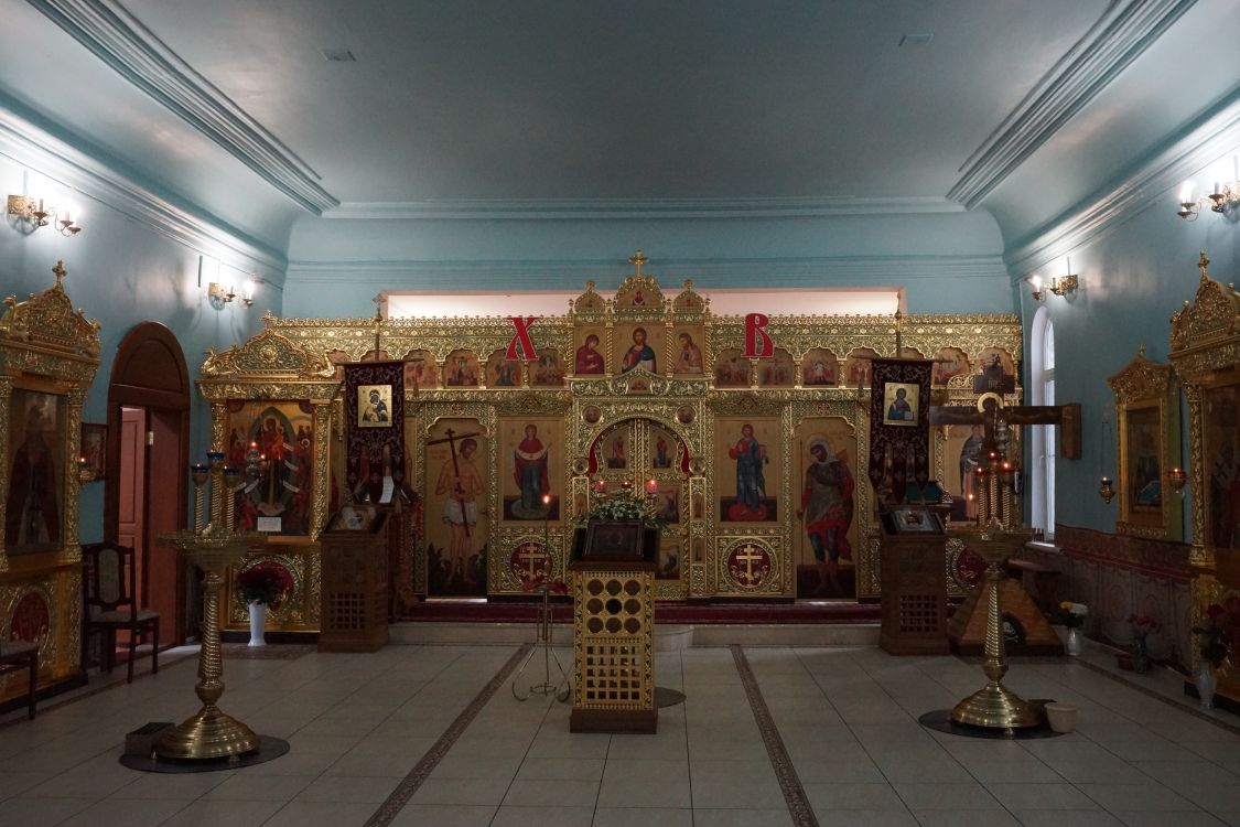 Балашовский Покровский монастырь. Церковь Преображения Господня, Балашов (Балашовский район, Саратовская область). интерьер и убранство