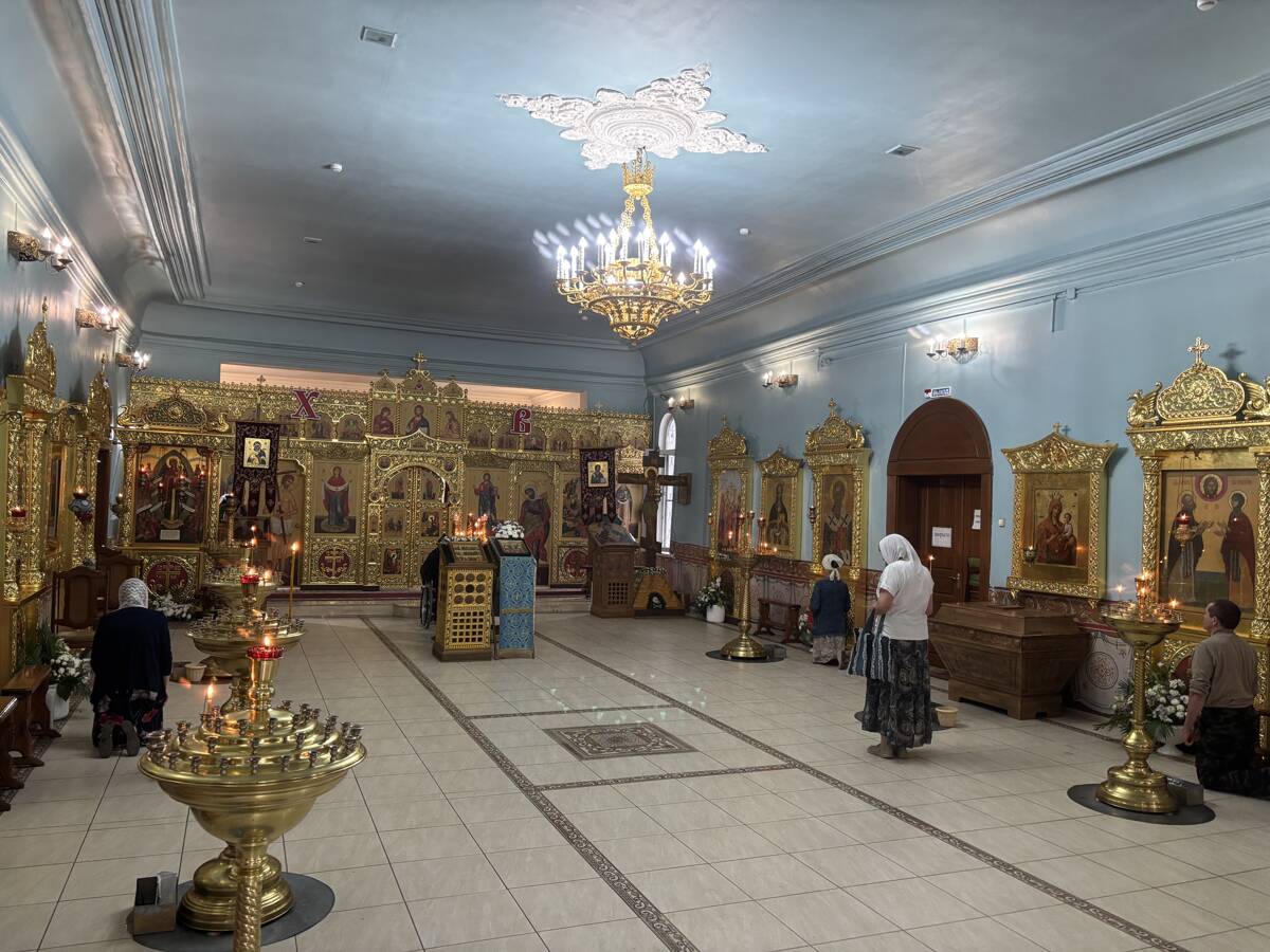 Балашовский Покровский монастырь. Церковь Преображения Господня, Балашов (Балашовский район, Саратовская область). интерьер и убранство