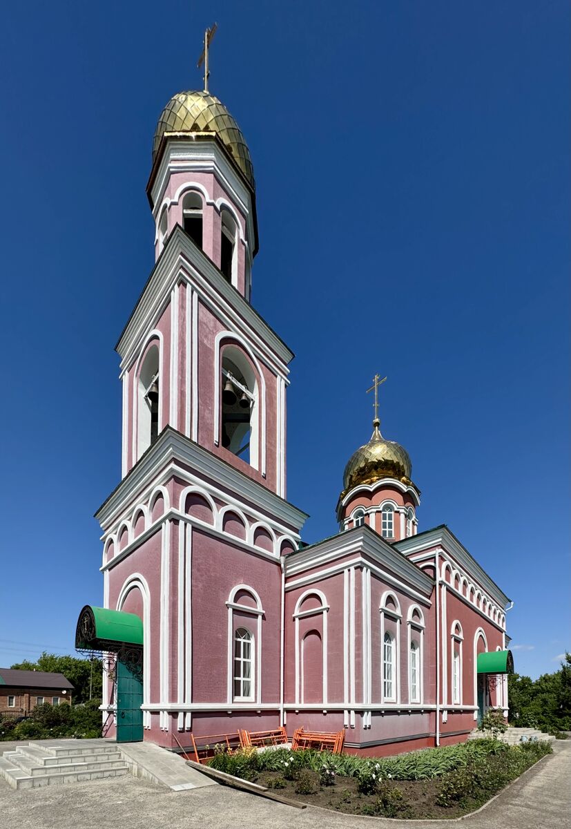 Церковь Петра и Павла, Красноармейск (Красноармейский район, Саратовская область). фасады, Вид с юго-запада