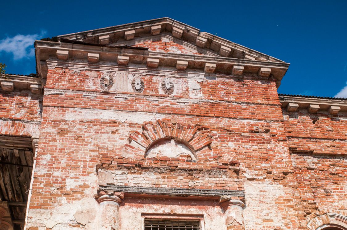 Церковь Покрова Пресвятой Богородицы (старая), Ключи (Мордовский Ключ) (Вольский район, Саратовская область). архитектурные детали