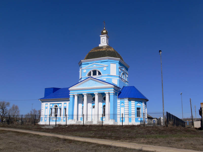Церковь Владимирской иконы Божией Матери, Никулино (Николаевский район, Ульяновская область). фасады