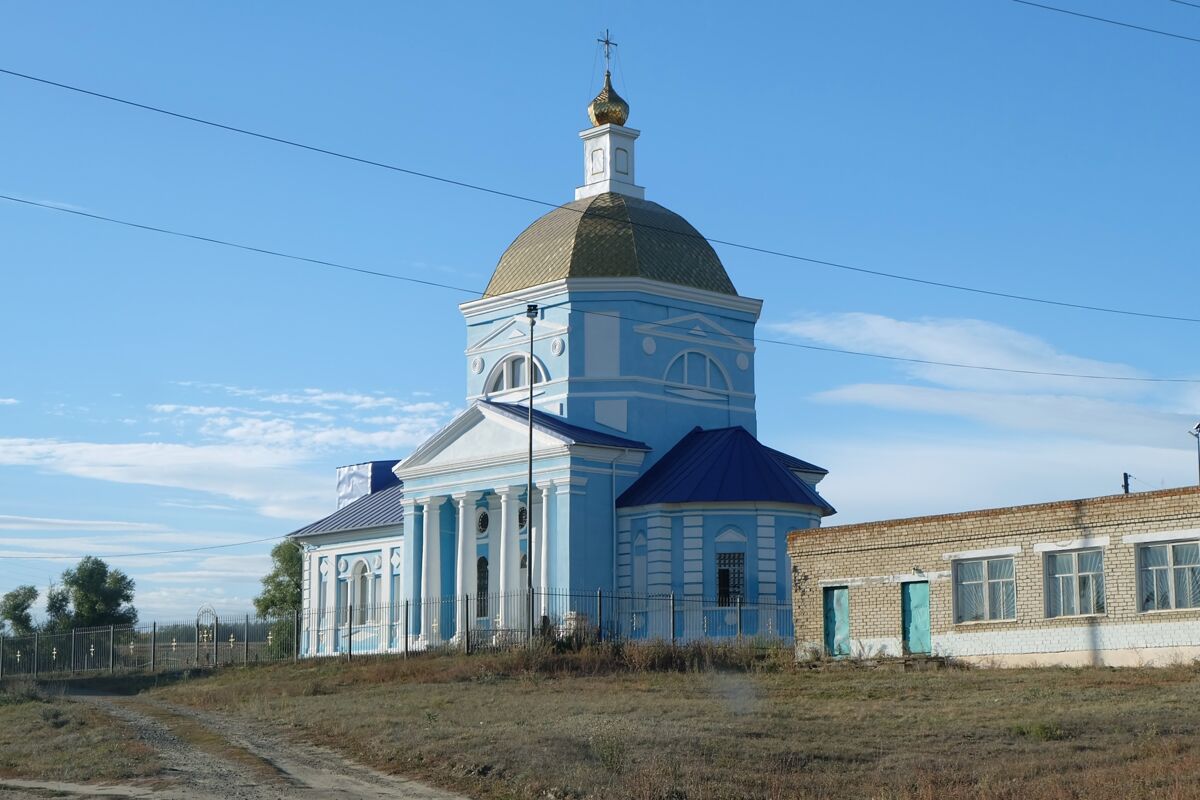Церковь Владимирской иконы Божией Матери, Никулино (Николаевский район, Ульяновская область). фасады