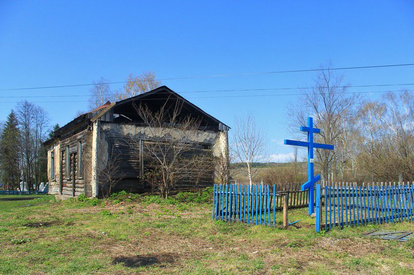 Церковь Димитрия Солунского, Потьма (Карсунский район, Ульяновская область). интерьер и убранство, Вид с юго-востока