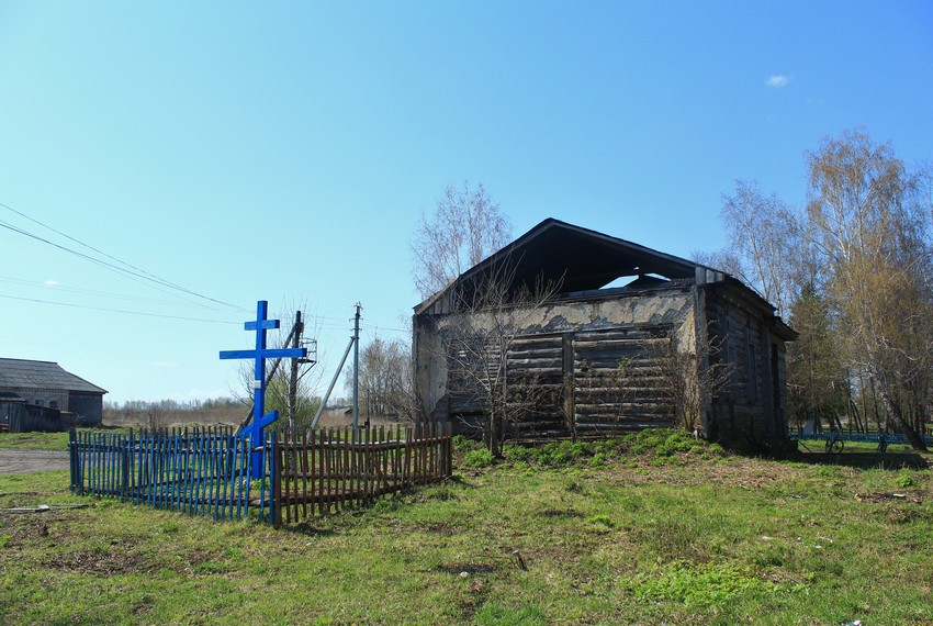 Церковь Димитрия Солунского, Потьма (Карсунский район, Ульяновская область). интерьер и убранство, Вид с северо-востока
