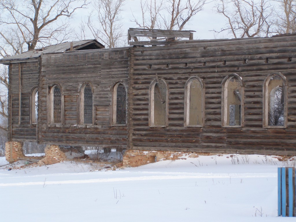 Церковь Михаила Архангела, Котяково (Карсунский район, Ульяновская область). фасады, Западная часть церкви
