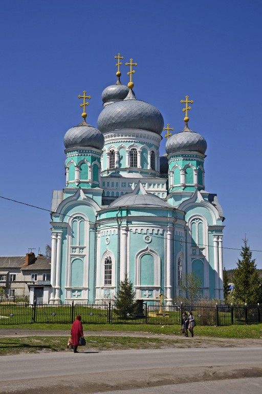 Базарный Сызган. Церковь Димитрия Солунского. фасады