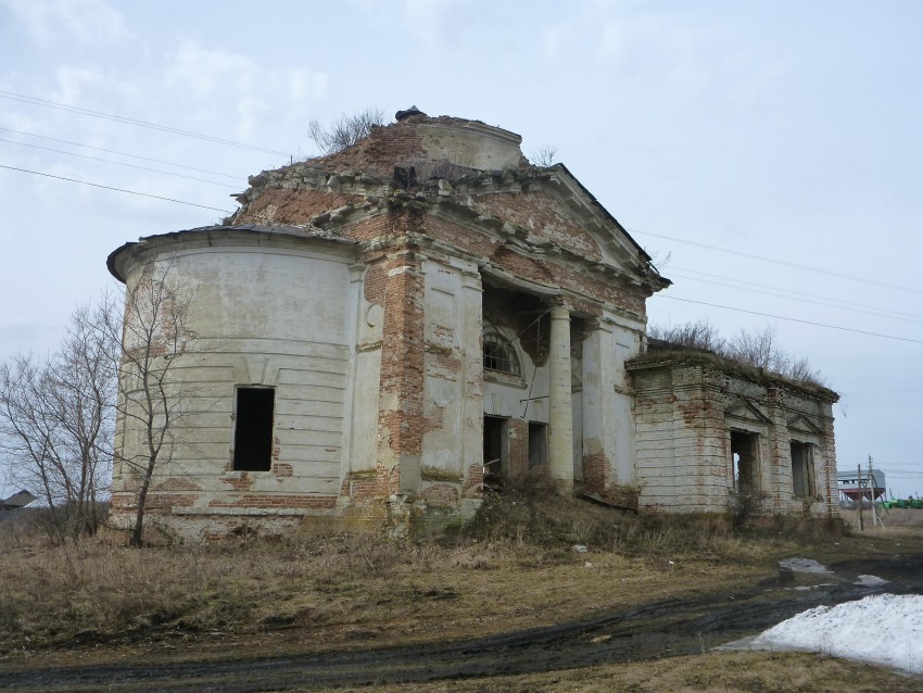 Церковь Покрова Пресвятой Богородицы, Кезьмино (Сурский район, Ульяновская область). фасады