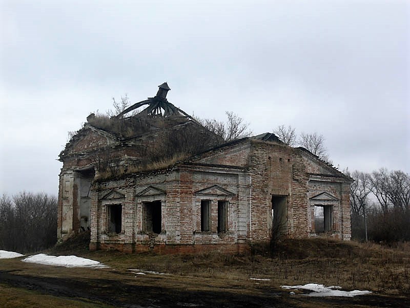 Кезьмино. Церковь Покрова Пресвятой Богородицы. фасады