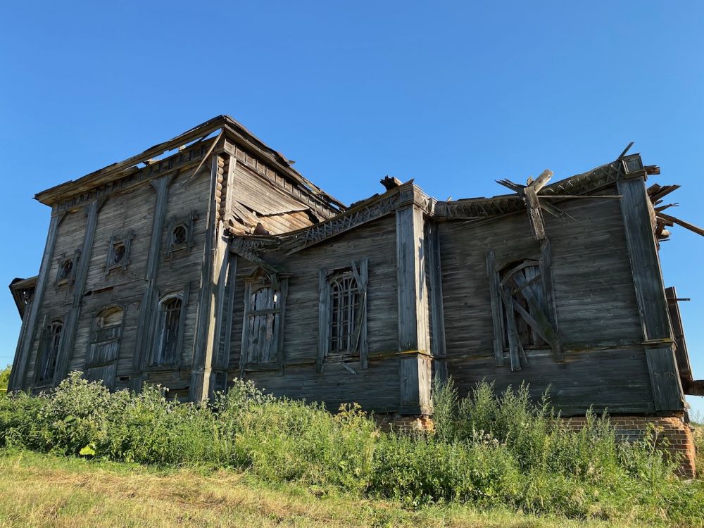 Церковь Николая Чудотворца, Смольково (Барышский район, Ульяновская область). фасады
