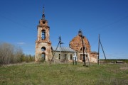 Церковь Казанской иконы Божией Матери, Общий вид с юго-запада<br>, Жедрино, Кузоватовский район, Ульяновская область