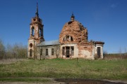 Церковь Казанской иконы Божией Матери, Вид с юго-востока<br>, Жедрино, Кузоватовский район, Ульяновская область