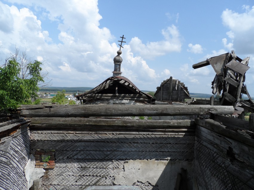 Церковь Троицы Живоначальной (старая), Кашинка (Цильнинский район, Ульяновская область). архитектурные детали