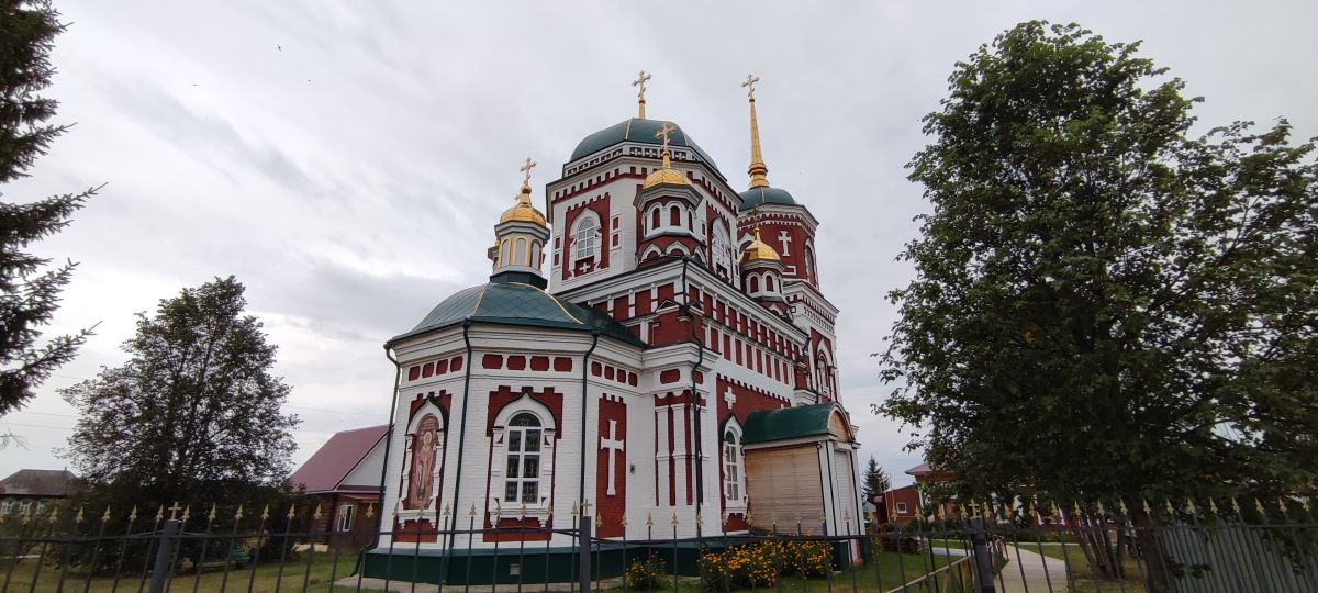 Церковь Николая Чудотворца (летняя), Новая Ханинеевка (Барышский район, Ульяновская область). фасады