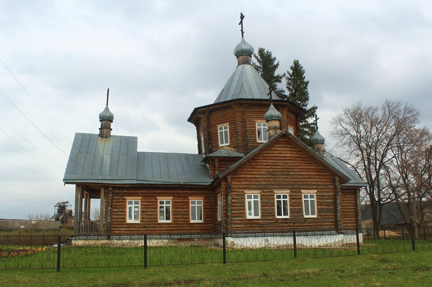 Труслейка. Церковь Николая Чудотворца. фасады