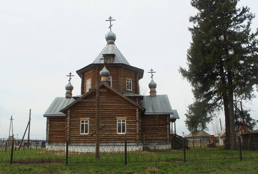 Труслейка. Церковь Николая Чудотворца. фасады