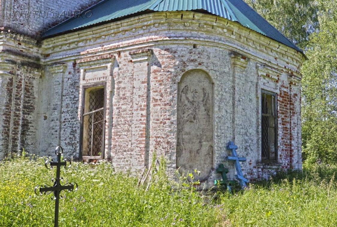 Церковь Иоанна Предтечи, Болваницы (Сокольский ГО, Нижегородская область). архитектурные детали